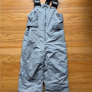 Colombia Gray Kids Snow Bib